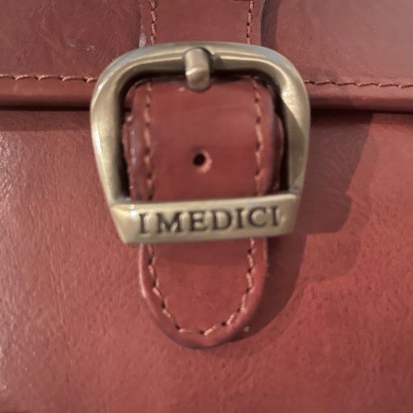 Men’s Cognac Medici Leather Bag - Picture 2 of 5